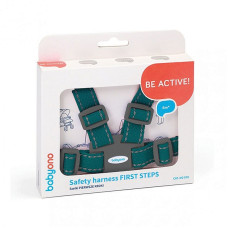 BABYONO saferty harness 6m+ 1pcs FIRST STEPS 070/03 green