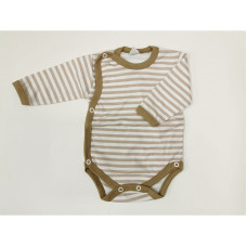 ZUZIA body 56 size,JEŽ 1710/56 white/beige stripes