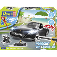 REVELL JUNIOR KIT constructor 49 details Kit Porsche 911 Targa 4S 00822