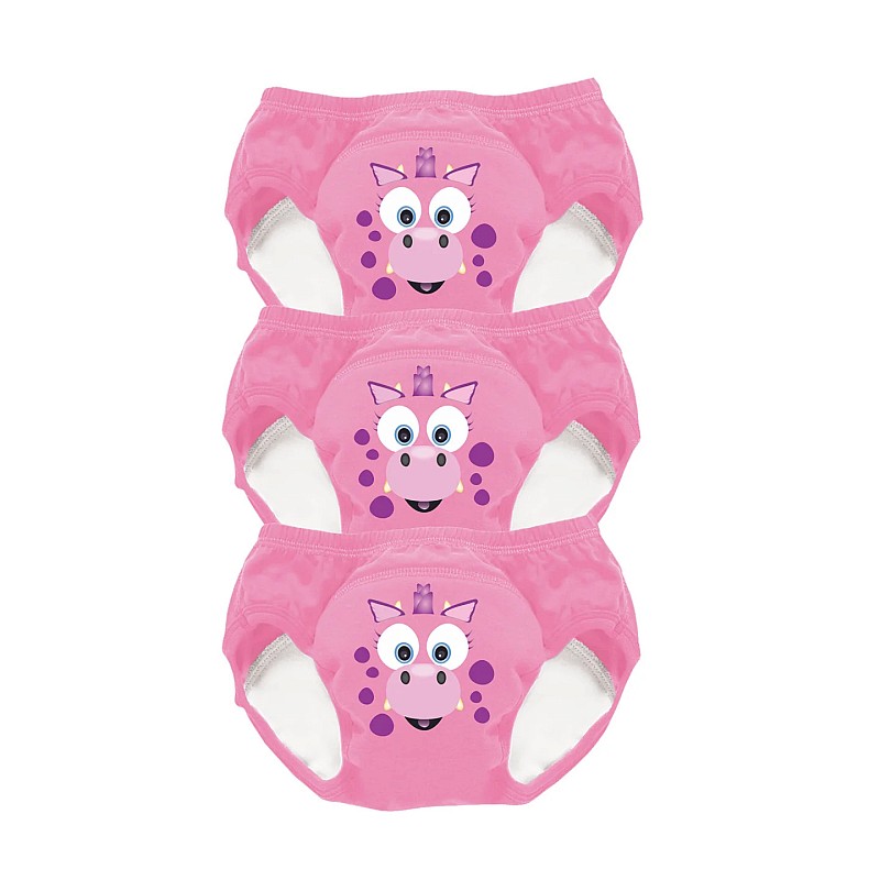 MY CARRY POTTY Training Pants Pink Dragon 18-24m, 3 Pack MLTP-RB- PIDR