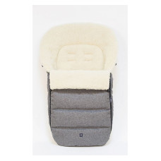 WOMAR Nordic Melanz sleeping bag on sheepskin N77, 23 GREY