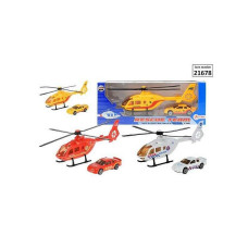 Toi-Toys Play set Helicopter with toy car 21678Z