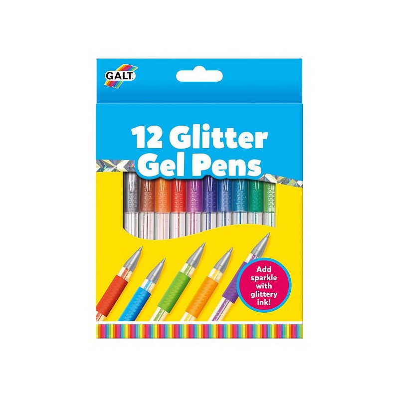 GALT 12 Glitter Gel Pens, 1004846