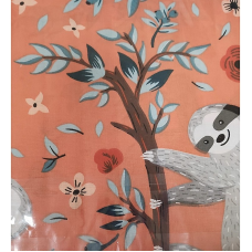 URGA Duvet cover 120x90cm SLOTH orange, SALE