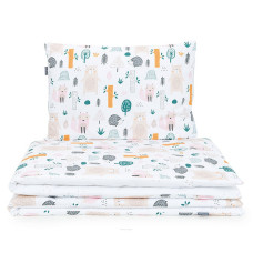 MamoTato bed linen set 2D/ 135x100cm FOREST, Premium 14273