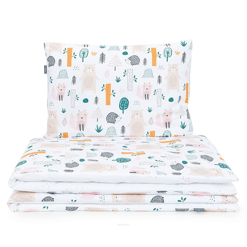 MamoTato bed linen set 2D/ 135x100cm FOREST, Premium 14273