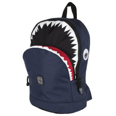 Pick & Pack backpack M SHARK SHAPE Navy PP963-14