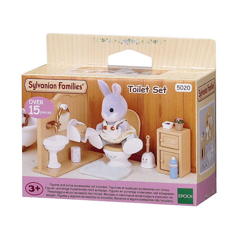 SYLVANIAN FAMILIES Toilet furniture set