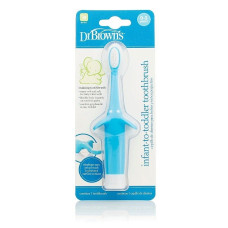 DR.BROWNS Children toothbrush 0-3g, blue