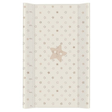 CEBABABY Changing mats with a solid foundation 50x80sm STARS BEIGE W-210-066-111