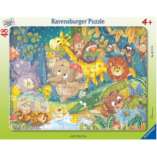 Ravensburger Frame Puzzle It's Raining 48pc. 4+ R 05177