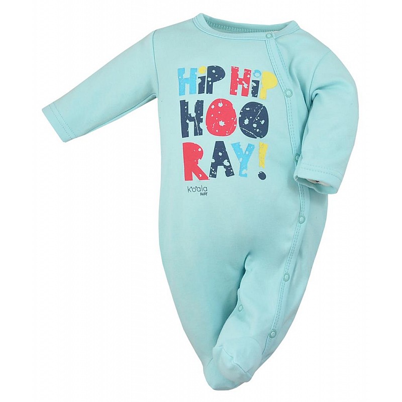 KOALA HIP-HIP romper with long sleeves 68 size 08-457 blue