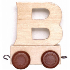 BINO Wooden alphabet letter - B, 82233