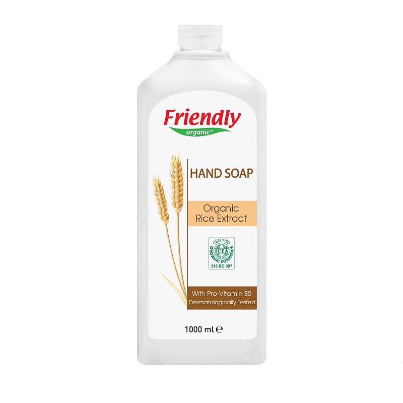 FRIENDLY ORGANIC Hand Soap (Rice) 1000 ml FR0430