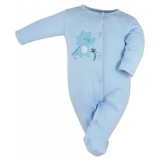 KOALA FARMA romper with long sleeves size 62 blue 08-145