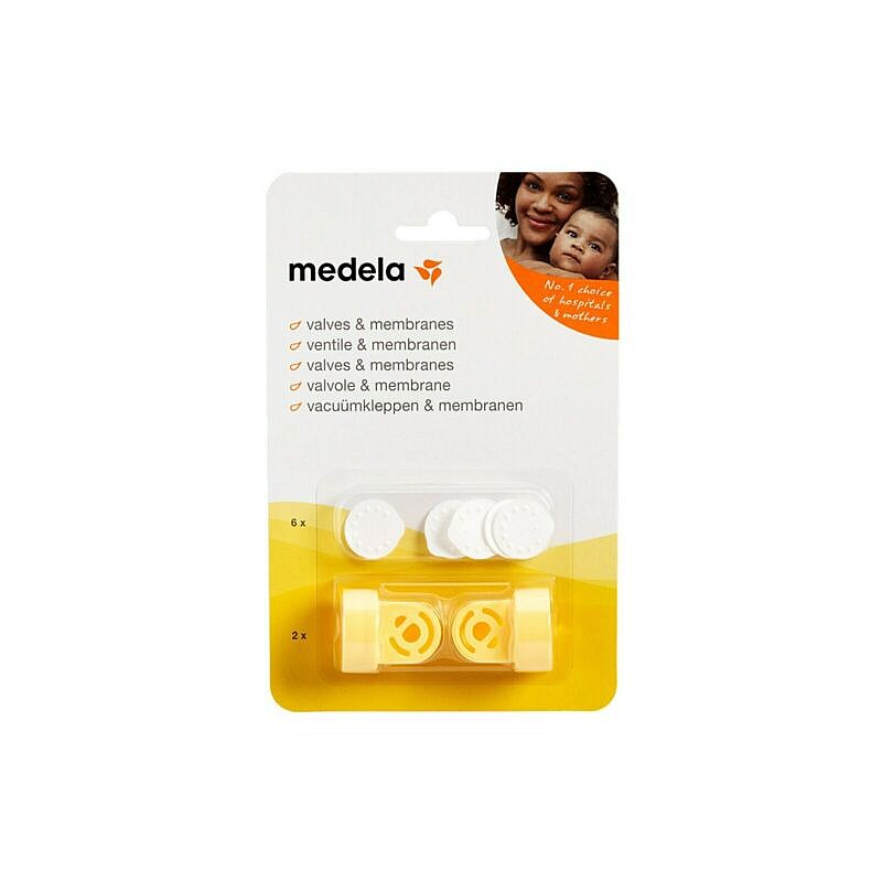 MEDELA Milk pump 2 valves + 6 membranes, 800.0727
