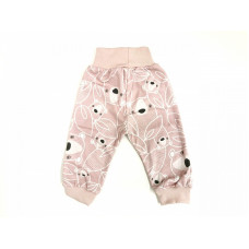 ZUZIA pants 86.size, JEŽ 2219/80 pink bears