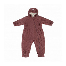 LODGER SKIER EMPIRE FLEECE 3-6m./ 6-12m, SK 625 ROSEWOOD