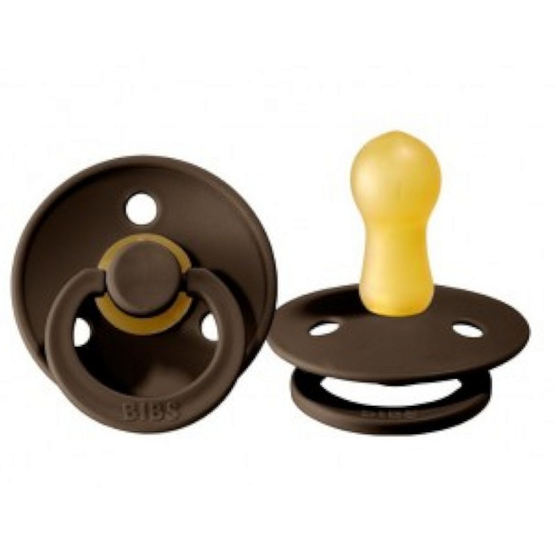 BIBS Pacifier for natural latex 6m+ Chocolate M