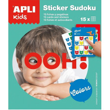 APLI kids Sticker sudoku game, 14588