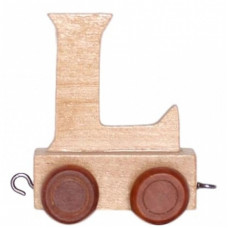 BINO Wooden alphabet letter - L, 82245