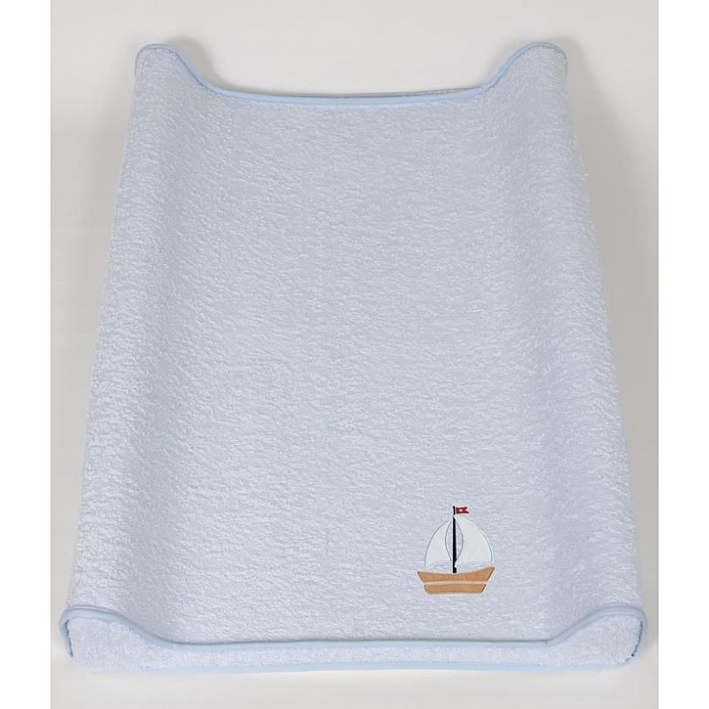 CEBABABY bed sheet for swaddling surface 50h70sm MARINE BLUE