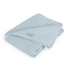 CEBABABY Baby blanket 90x90cm WAFFLE Line Mist Blue W-843-303-160