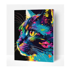 SPLAT PLANET Diamond painting 30x40cm BRIGHT CAT, SP46628