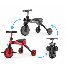 MILLY MALLY GRANDE Ride On - Bike 2in1 Red