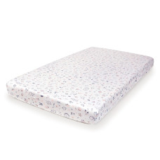 CEBABABY Jersey Fitted Sheet (120x60) Bird World W-823-076-645