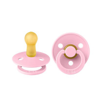 BIBS Pacifier for natural latex 0m+ BABY PINK S