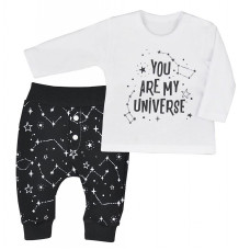 KOALA UNIVERSE pants with a blouse 80 size AM1-100 white