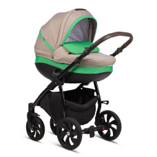 TUTIS NANNI universal stroller 2in1, 014 GREY-GREEN