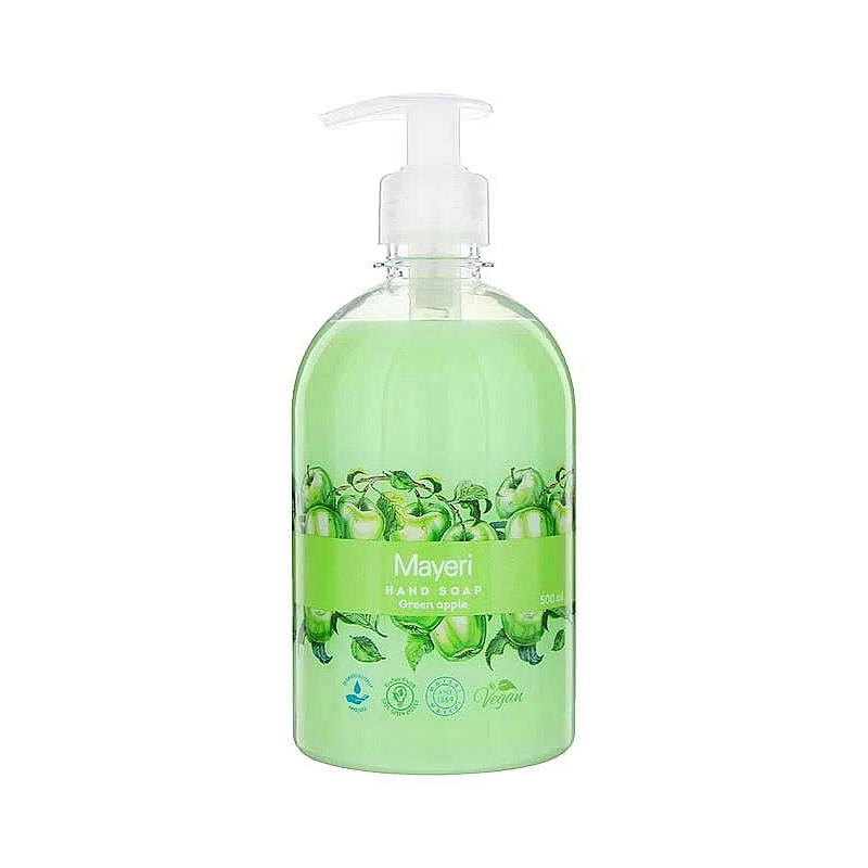 MAYERI All-Care Liquid Soap Green Apple 500ml (12) F652