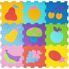 SMILY PLAY Foam floor puzzle 9pcs 29x29cm 84355