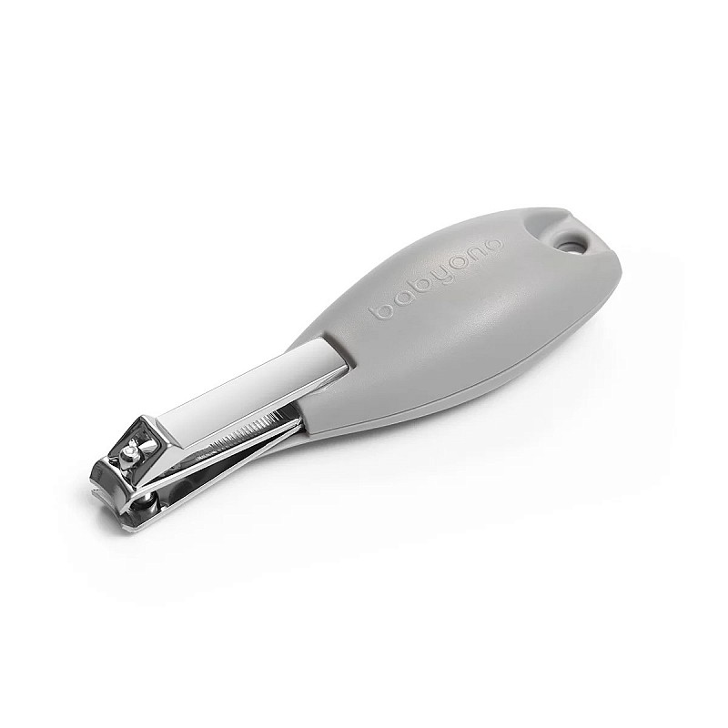 BABYONO Safety clippers with an ergonomic handle 065/03 grey