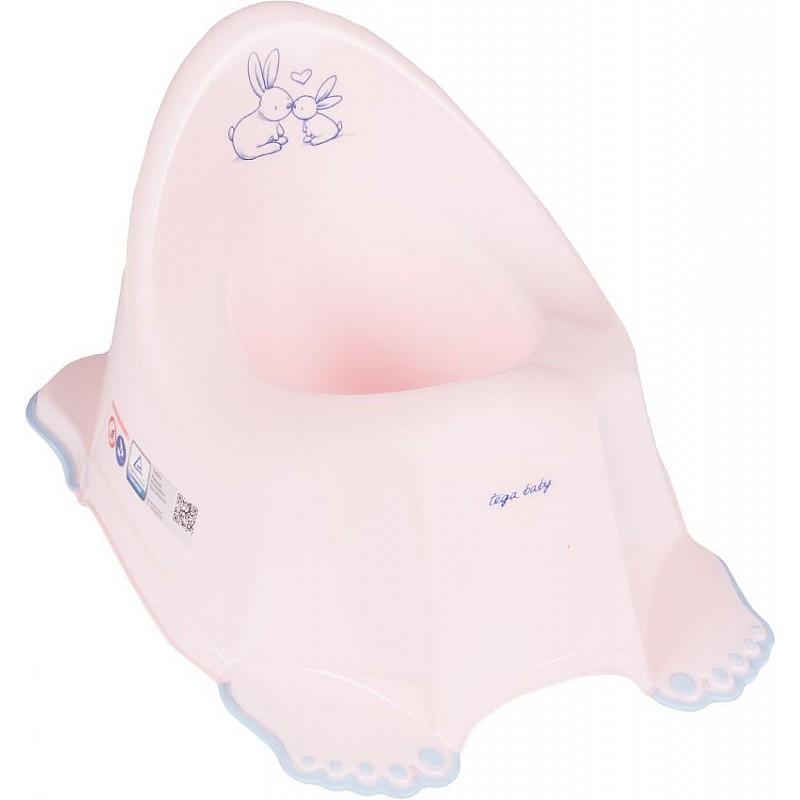 TEGA BABY RABBIT Bērnu podiņš KR-001 light pink