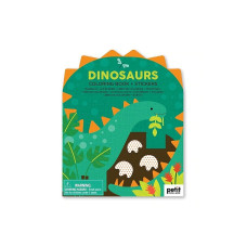 Coloring Book with Stickers Dinosaurs