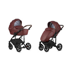 TUTIS VIVA LIFE 3 Leather Edition universal carriage 2in1, 089 Garnet