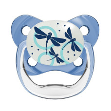 DR.BROWNS PreVent Glow in the Dark Butterfly Glow in the dark silicone pacifier, 6-12, PV21008-ES