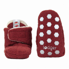 Lodger Slipper Fleece Botanimal slippers, Parrot, 12-18, SL 595