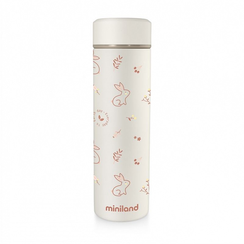 MINILAND NATUR thermos 450ml, ML89263 Bunny