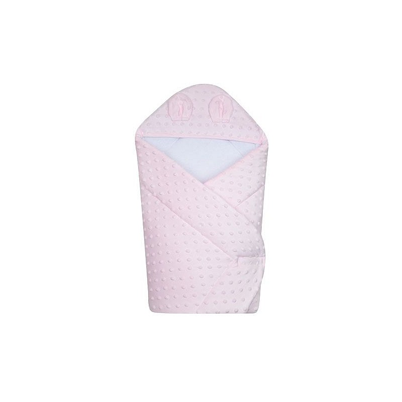 DUET BABY swaddle wrap blanket for newborns, 75x80cm, 631 (741954) pink