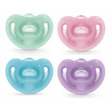 NUK Sensitive silicone pacifier 6-18m 1pcs. SU42 10736121