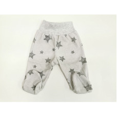 ZUZIA pants 86.size, JEŽ 1740/86 grey/grey stars