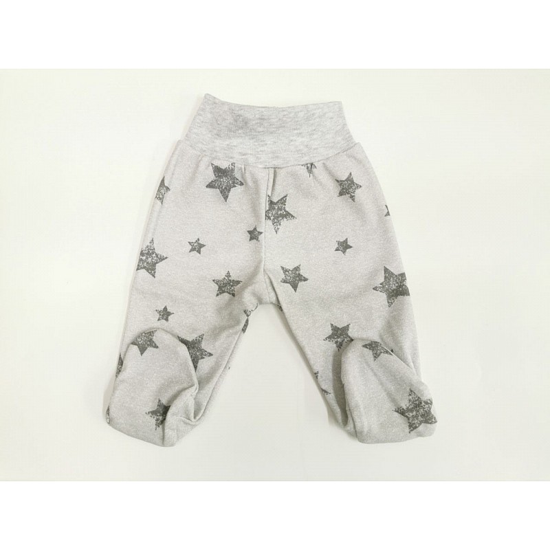 ZUZIA pants 86.size, JEŽ 1740/86 grey/grey stars