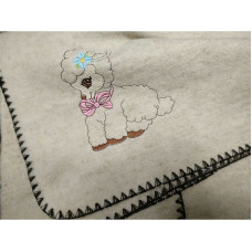 URGA ECO sheep wool blanket 140 * 100 cm