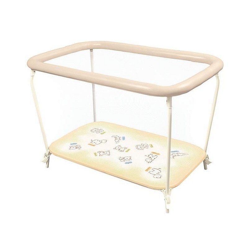 CEBABABY Antonio Playpen LITTLE ZOO BEIGE