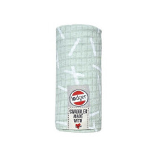 LODGER Swaddler multifunctional cotton diaper 120x120sm, Leaf SW070