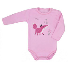 KOALA HAPPY BABY bodykit with long sleeves size 86 07-599 pink